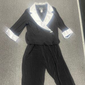 $320 Alex Evenings 2 Pcs Suits Sparkle Reflective Women’s Plus Size XXL